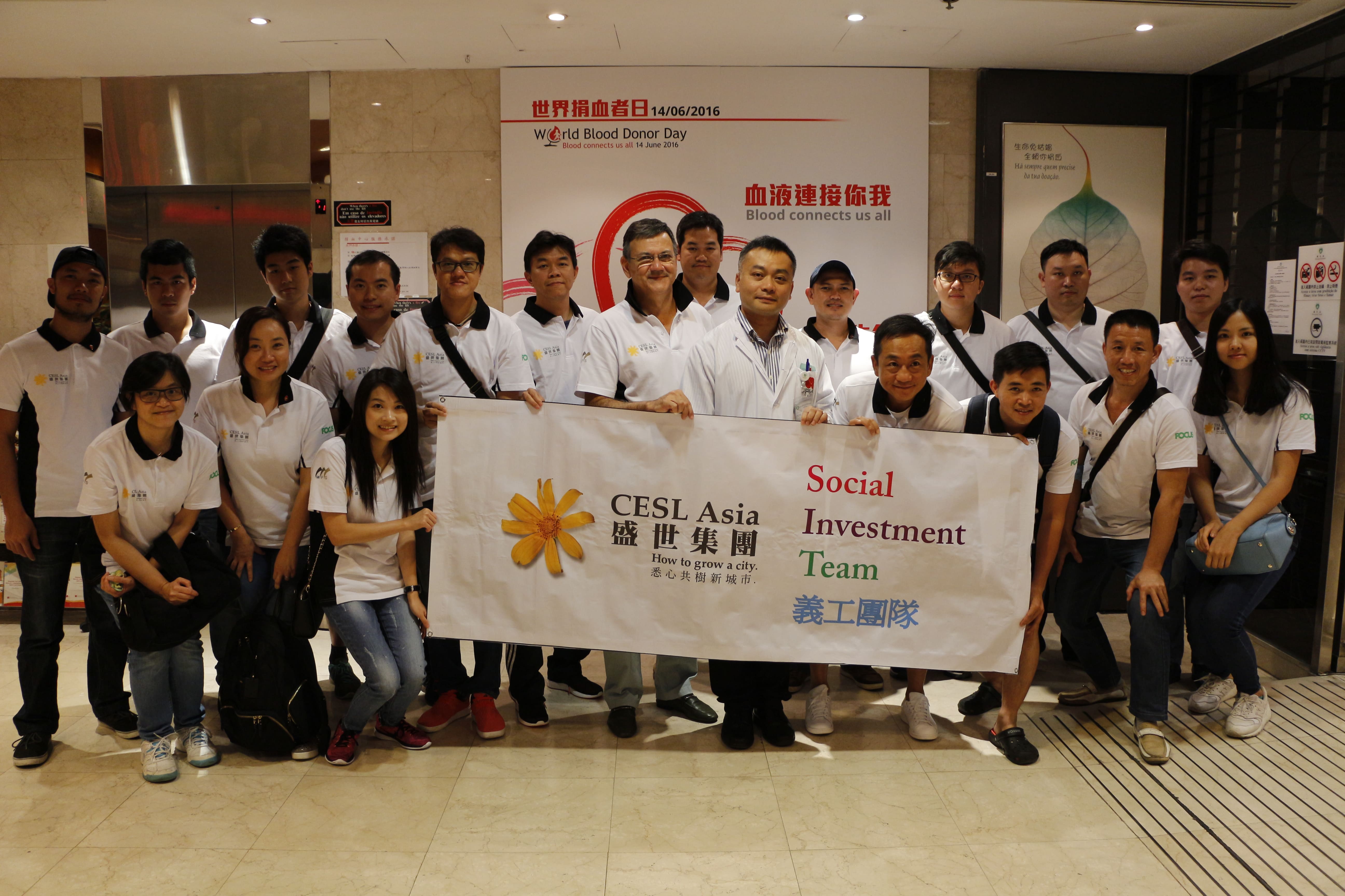 CESL Asia Held Blood Donation Activity