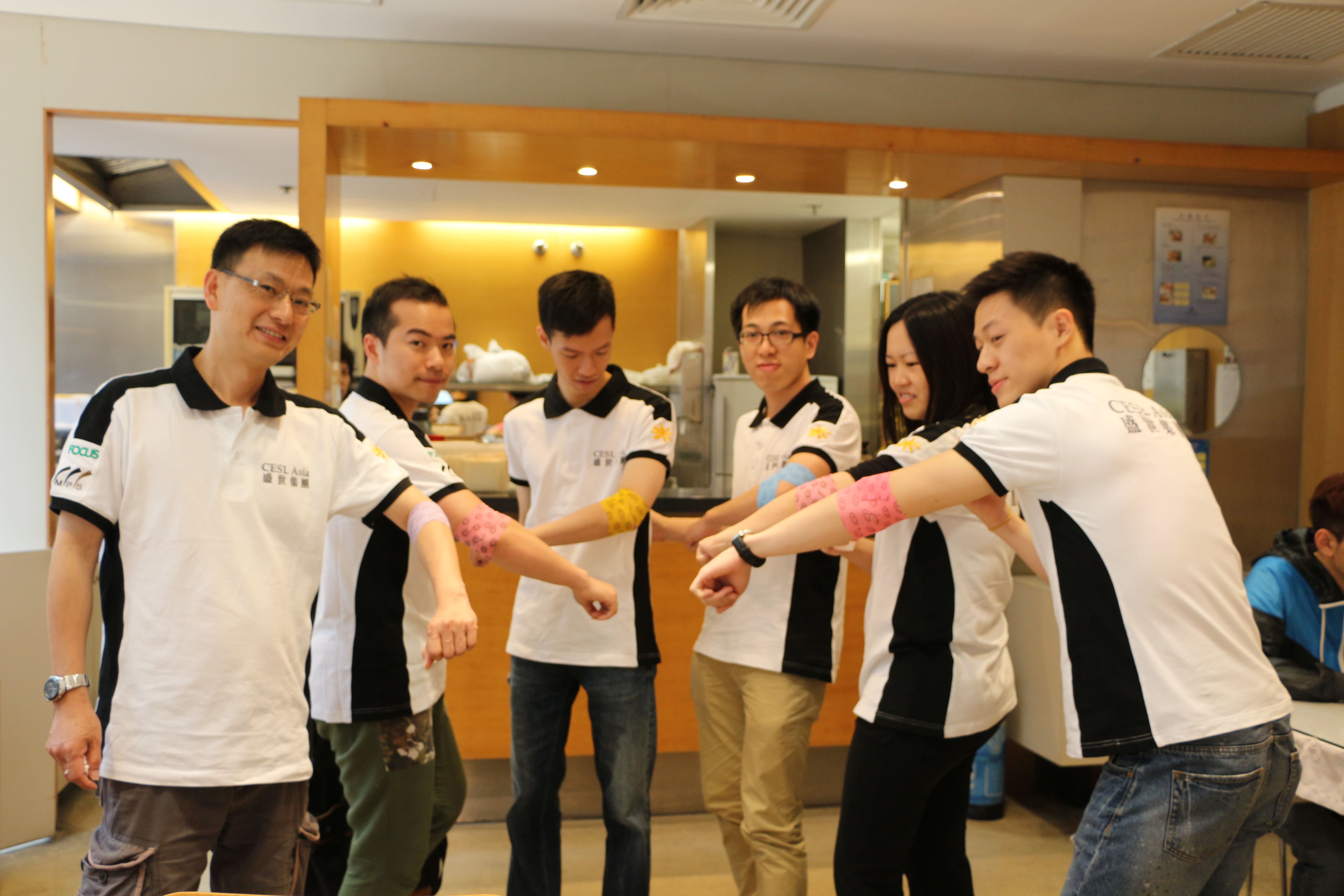 CESL Asia encourages its staff to promote social responsibility through blood donation activity