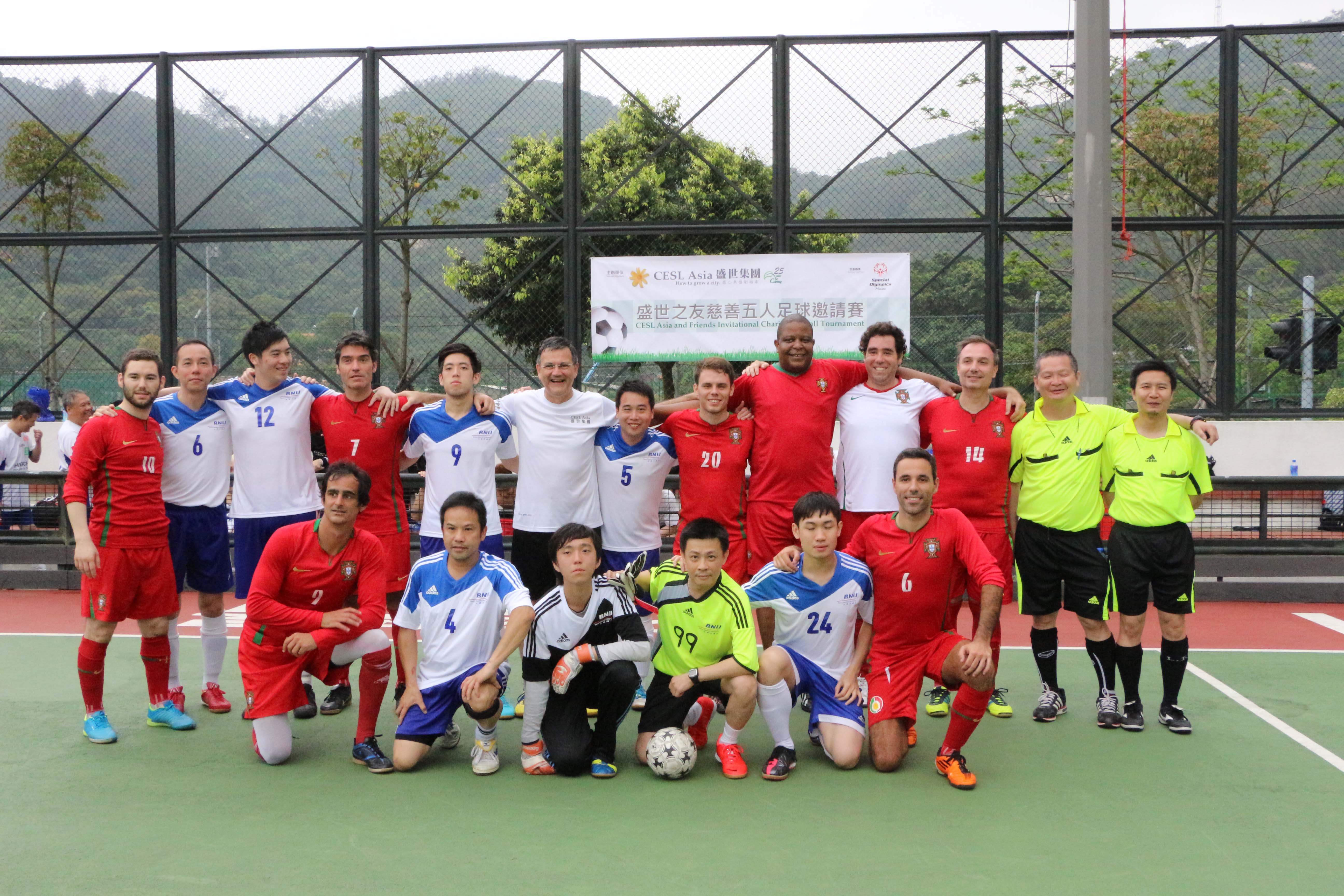 CESL Asia held Charity Football Tournament