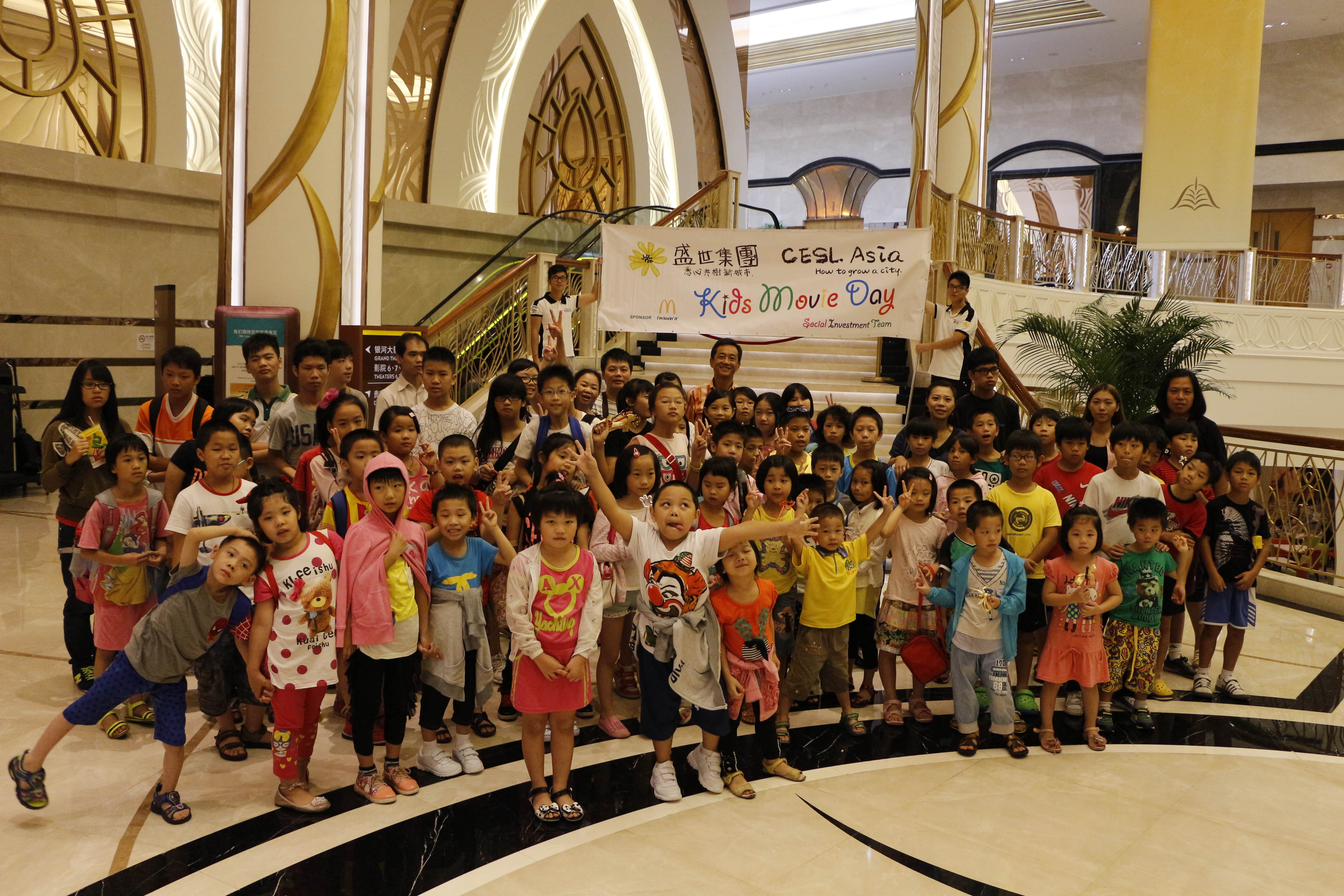 CESL Asia’s Kid’s Movie Day animates 80 local children’s summer