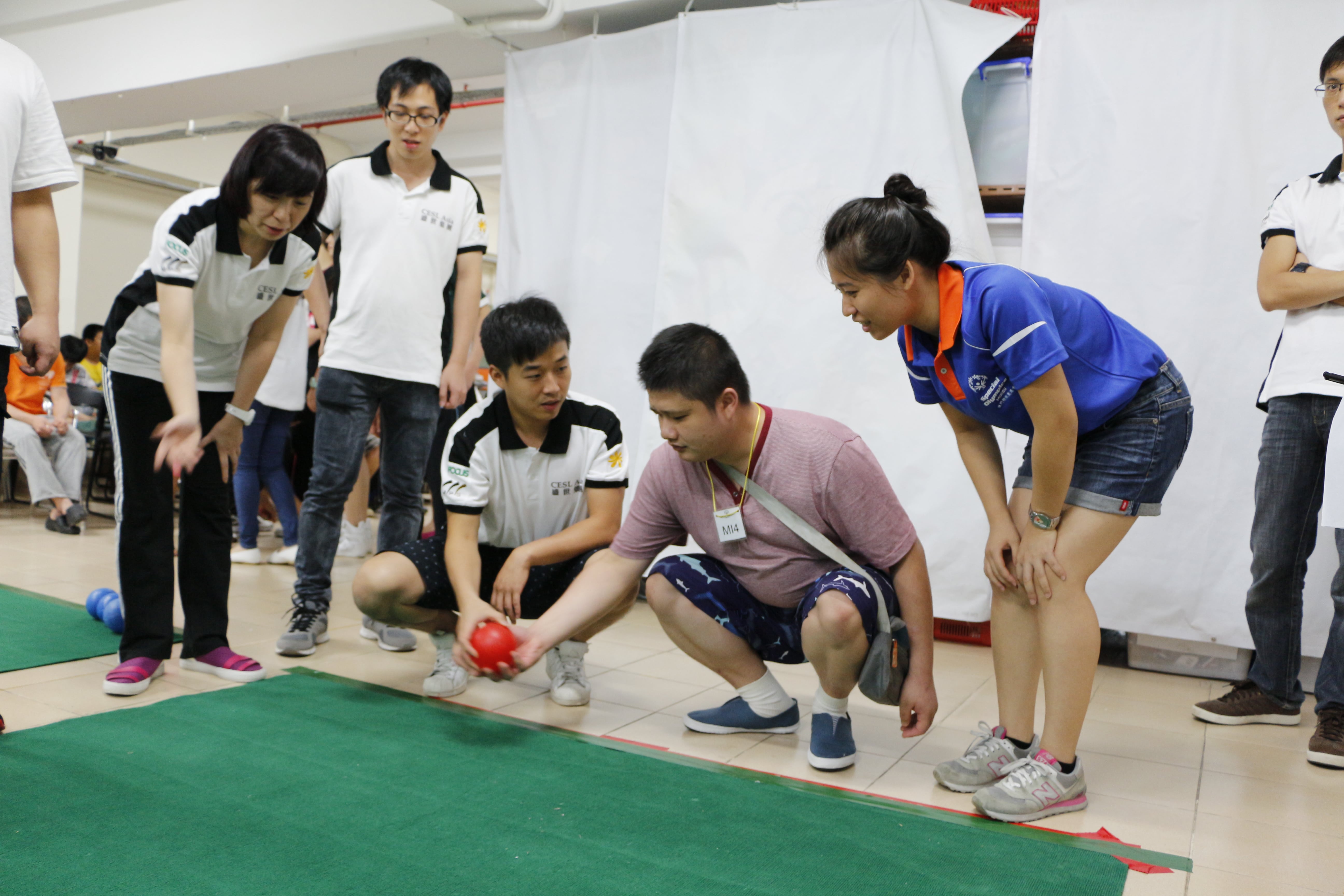 CESL Asia sponsored 2014 Bocce Game Event organised by Macau Special Olympics