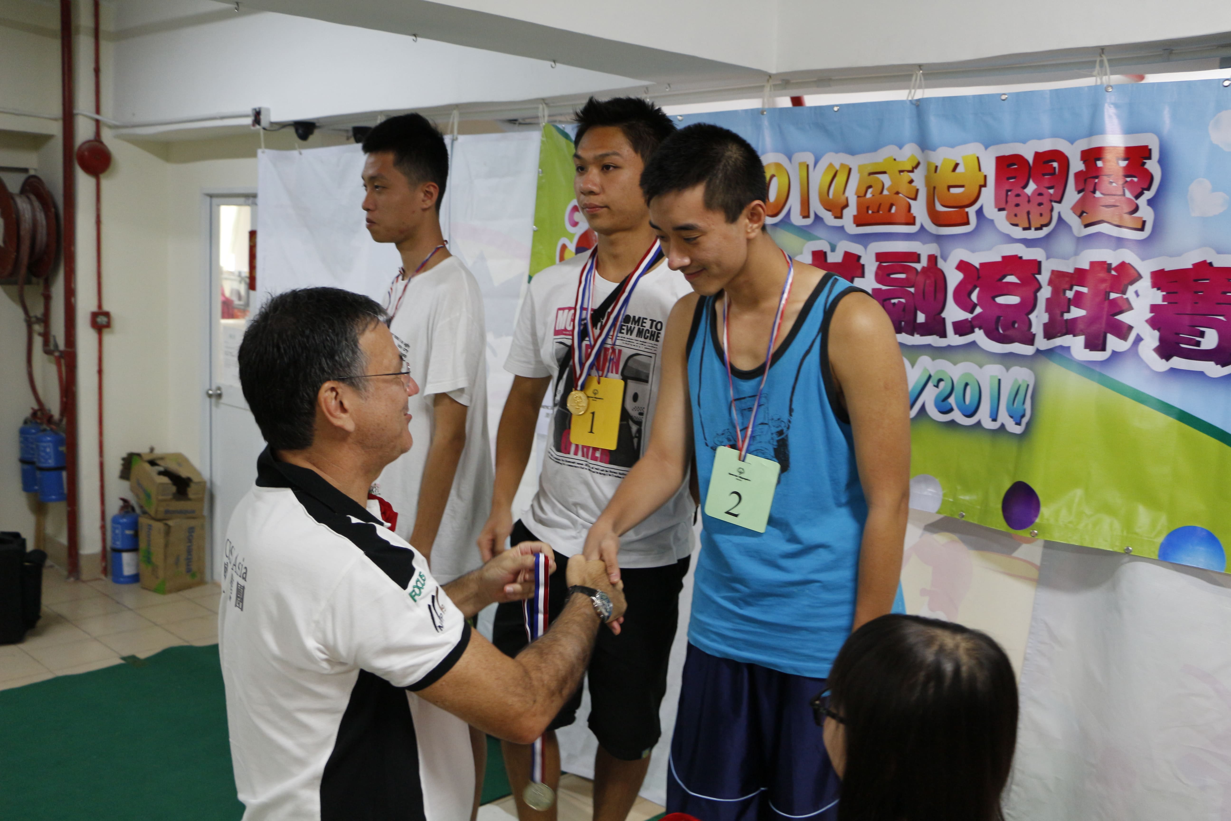 CESL Asia sponsored 2014 Bocce Game Event organised by Macau Special Olympics