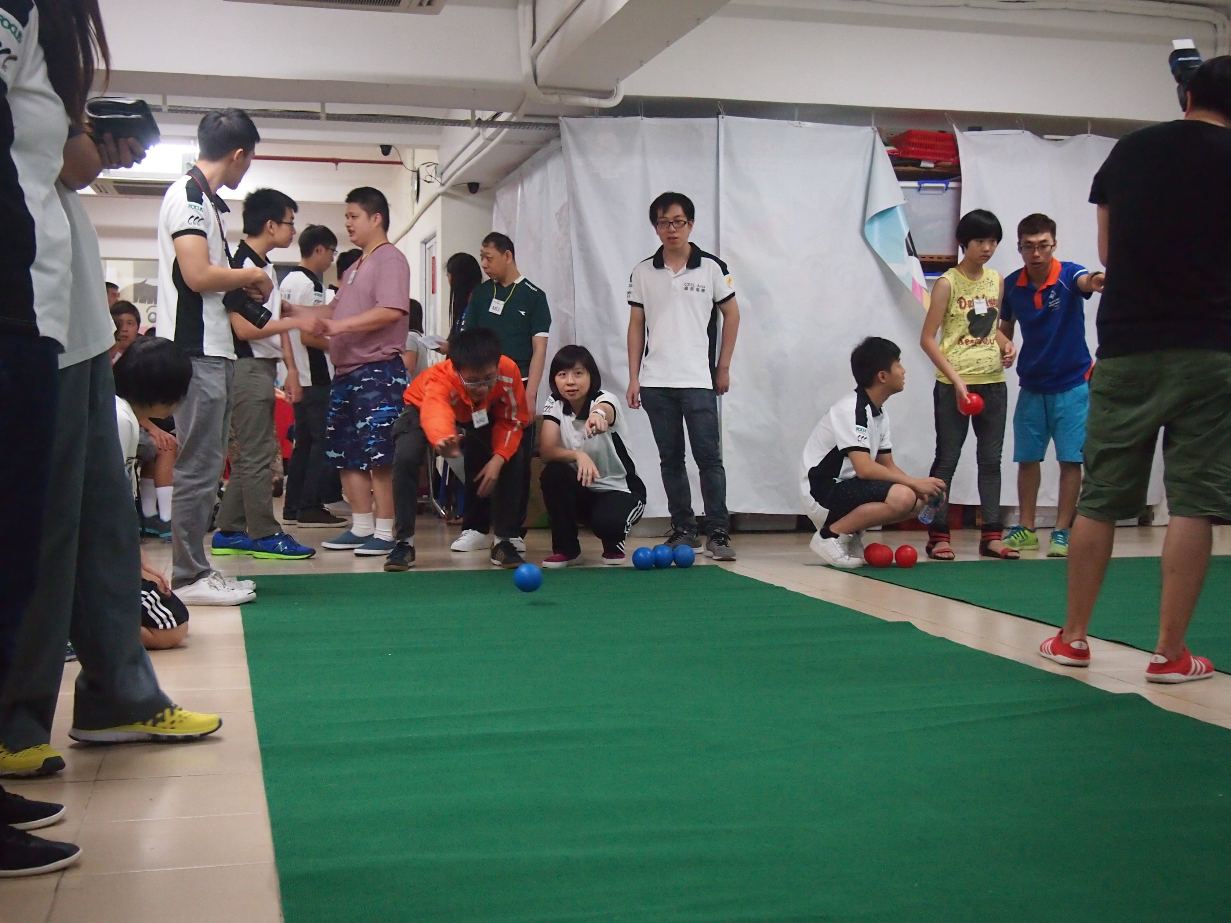 CESL Asia sponsored 2014 Bocce Game Event organised by Macau Special Olympics