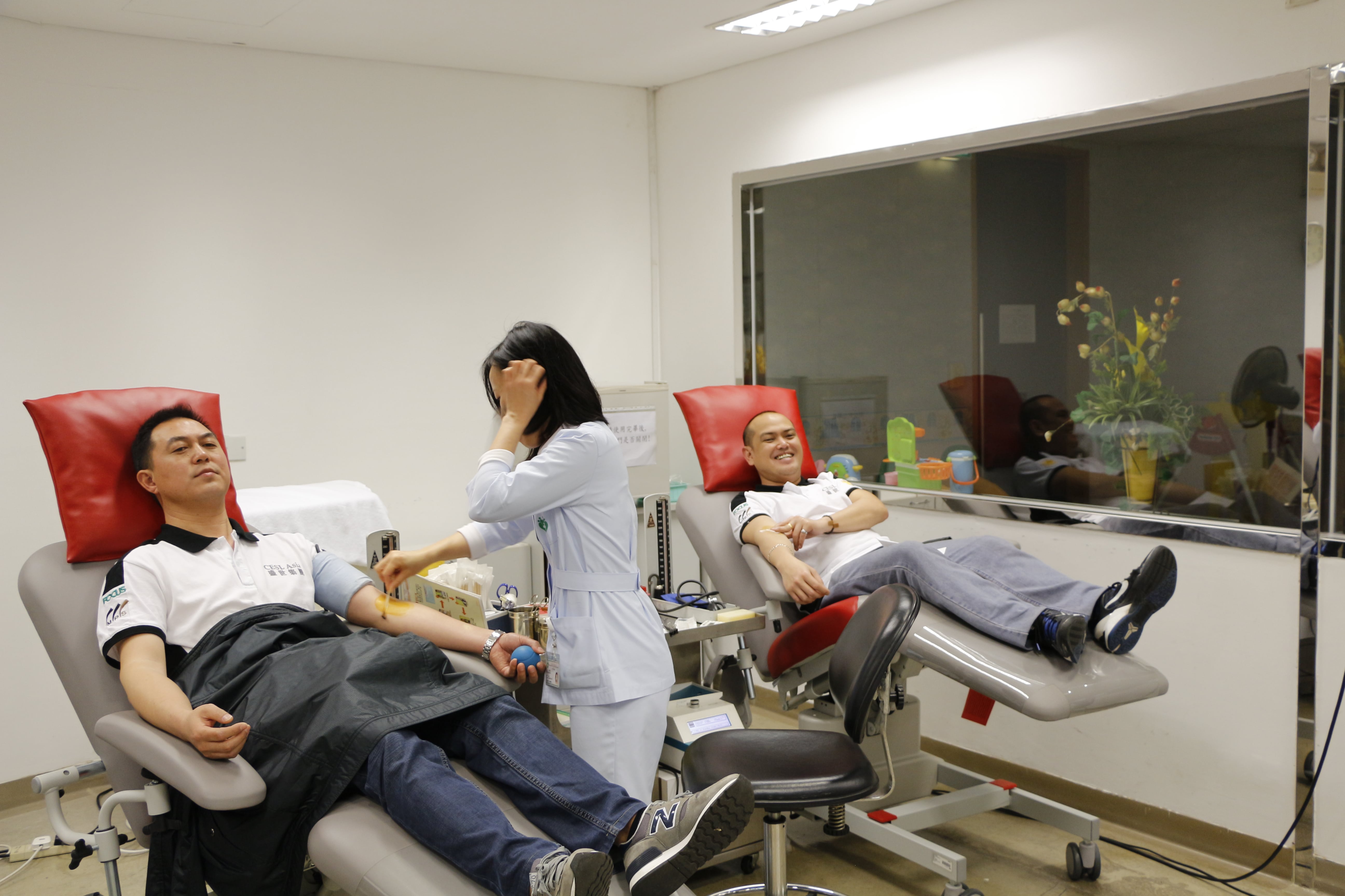 CESL Asia encourages its staff promotes social responsibility through blood donation activity