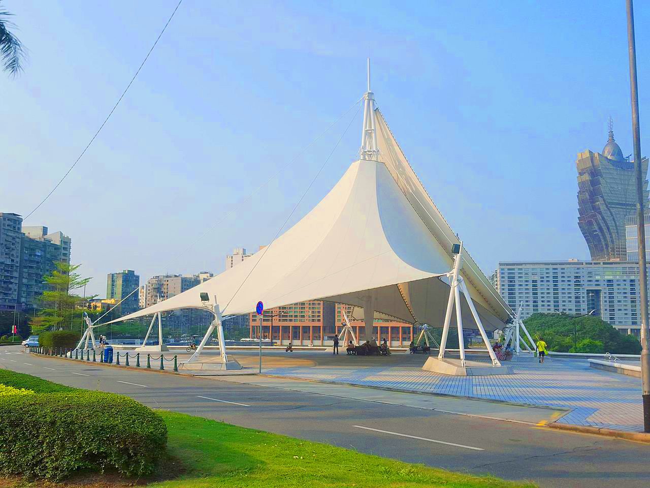 Nam Van Lake Landscape, Macau